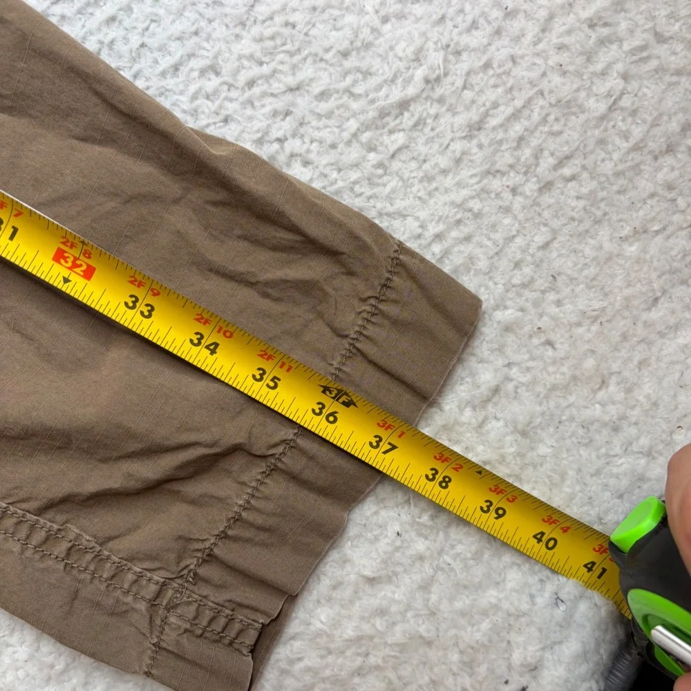 Polo Ralph Lauren Surplus Fit Cargo Pants Brown Ripstop Paratrooper Mens 29x28